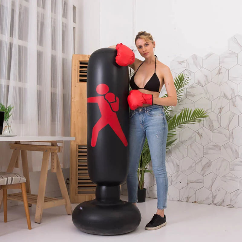 Inflatable 160 cm standing Kick Boxing Bag